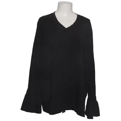 Blouse (Black) from DS Shoes by DinSko Cotton, Elastane