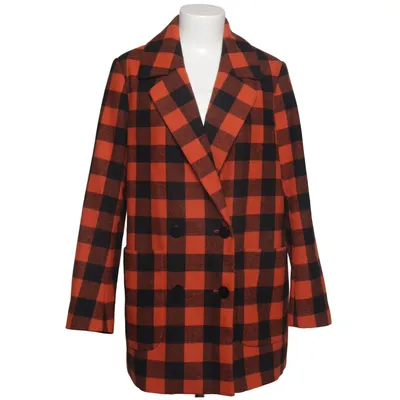 Coat (Orange, Black) from OVS Acrylic, Polyester, Wool
