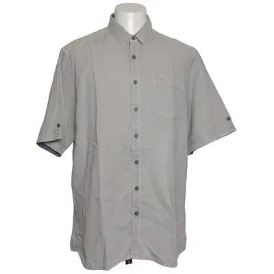 Short sleeve shirt (Gray) from Jean Carriére Cotton, Linen