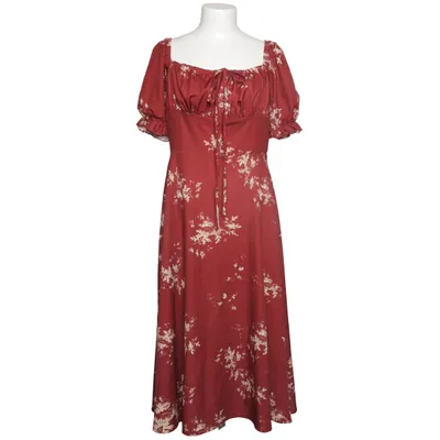 Långklänning (Röd, Flerfärgad) från Rihoas Polyester