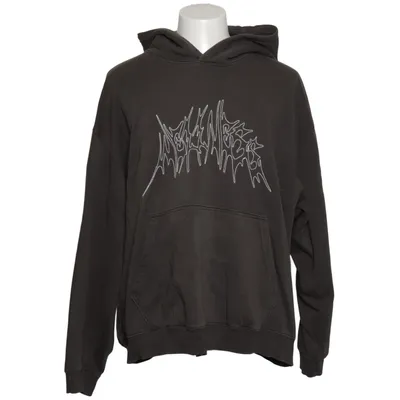 Capuchon sweater (Grijs) van Weekday Katoen, Polyester