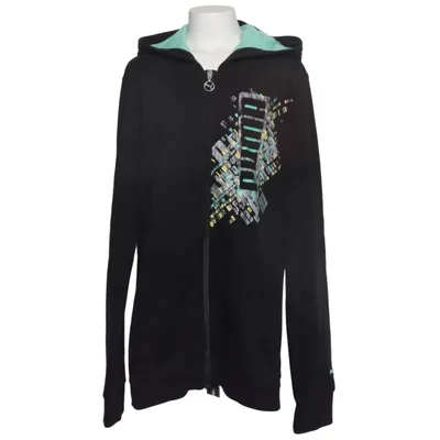 Capuchon sweater (Zwart, Meerkleurig) van Puma Katoen, Elastaan, Polyester