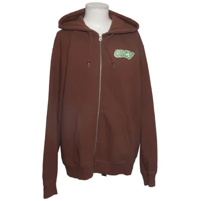 Huvtröja (Brun) från Obey Bomull, Polyester
