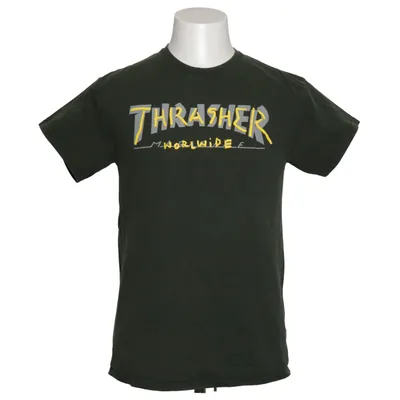 T-shirt (Grün) von Thrasher Baumwolle