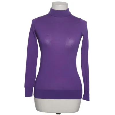 Rollkragenpullover (Lila) von From Future Wolle