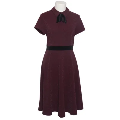 Robe (Violet, Noir) de Ivory Élasthane, Polyester