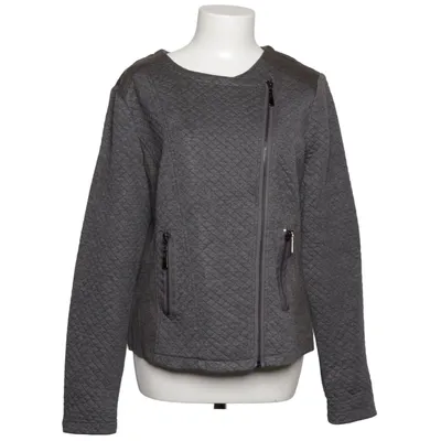 Biker jacket (Gray) from Tramontana Cotton, Elastane, Polyester, Viscose