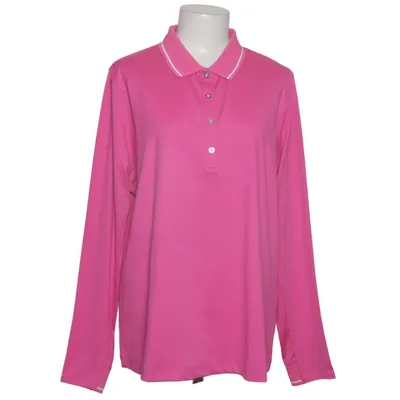 Polotrøje (Pink) fra Footjoy Elastan, Polyester