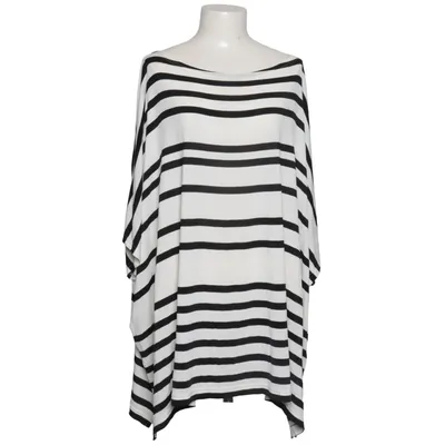 Top (Black, White) from Selection by Ulla Popken Elastane, Polyamide, Polyester, Viscose