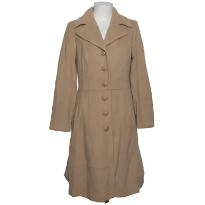 Manteau (Beige) de Pepperberry Acétate, Polyamide, Polyester, Laine