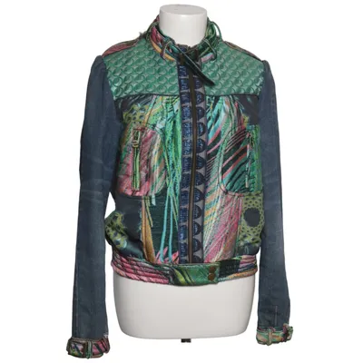 Jakke (Blå, Flerfarvet) fra Desigual Akryl, Alpacauld, Bomuld, Modal, Polyamid, Polyester, Viscose