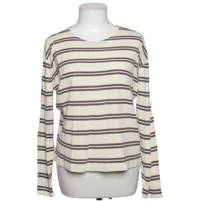 Long sleeve T-shirt (White, Brown) from Closed Cotton, Modal