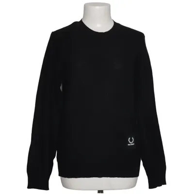 Trui (Zwart) van Fred Perry x Raf Simons Acryl, Katoen, Wol