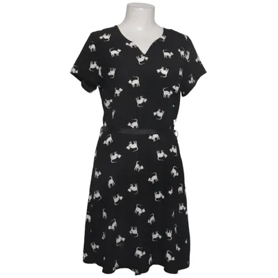 Dress (Black, White) from Cami Polyester
