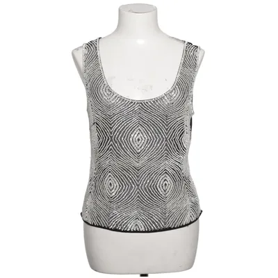 Topp (Svart, Silverfärgad) från Escada Elastan, Polyamid