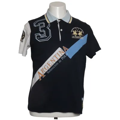 Polo shirt (Blue, Multicolored) from La Martina Cotton
