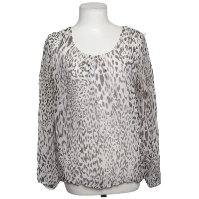 Blouse (Blanc, Gris) de Renée Élasthane, Soie, Viscose