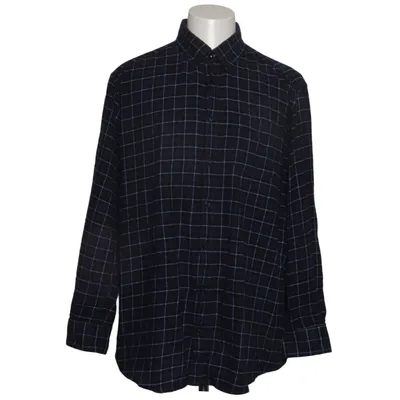 Chemise en flanelle (Bleu, Marron, Blanc) de Henson & Henson Coton