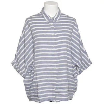 Kurzarmhemd (Blau, Weiß) von Monoprix Femme