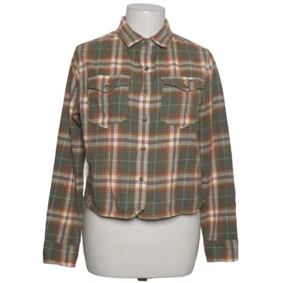 Flannel shirt (Green, Brown, White) from Superdry Cotton
