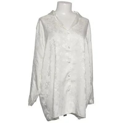 Pyjama shirt (Wit) van Fashion Affairs Polyester