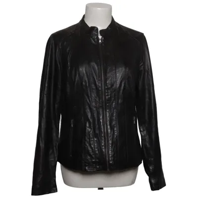 Lederjacke (Schwarz) von 7 eleven Leder, Polyester