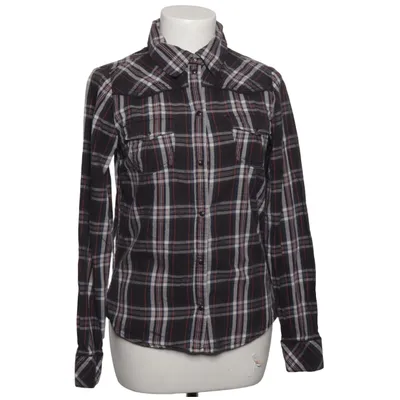 Flannel skjorte (Sort, Blå, Hvid) fra Campus Bomuld