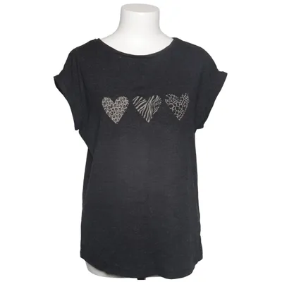 T-shirt (Grå, Flerfärgad) från About You Elastan, Polyester, Viskos
