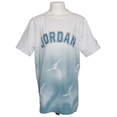 T-shirt (Wit, Blauw, Meerkleurig) van Jordan Katoen, Polyester