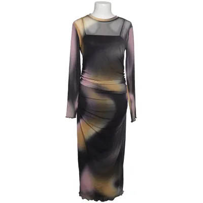 Långklänning (Svart, Rosa, Gul, Flerfärgad) från Edited Elastan, Återvunnen polyester
