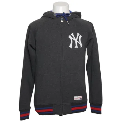 Huvtröja (Grå, Blå, Röd, Vit) från Majestic Athletic Bomull, Polyester