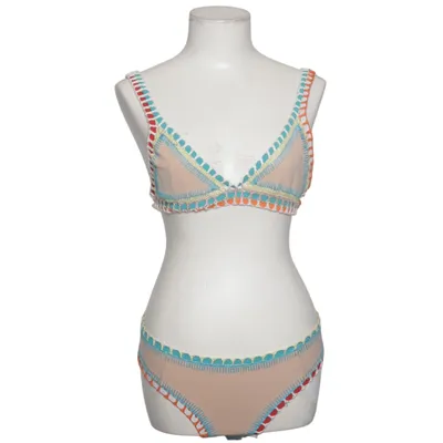 Bikini (Beige, Multicolore) de Kiini Coton, Élasthane, Polyamide, Polyester
