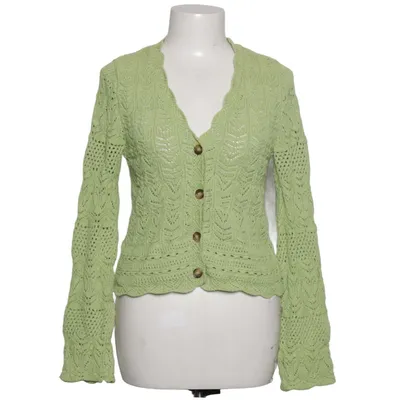 Cardigan (Green) from Mango Cotton, Polyester