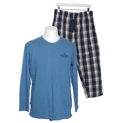 Pyjama (Blauw, Meerkleurig) van Man Katoen