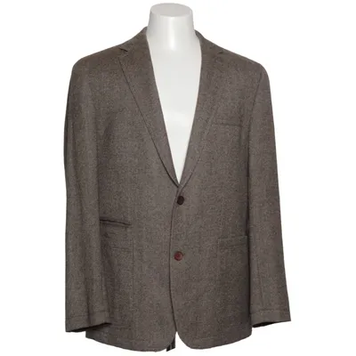 Blazer (Brun) fra Mario Barutti Polyester, Viscose, Uld