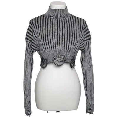 Tröja (Grå, Svart) från Fashion Nova Nylon, Polyester, Viskos