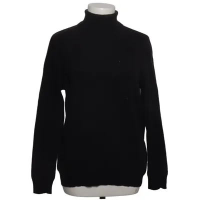 Rollkragenpullover (Schwarz) von Nicole Farhi Kaschmir, Wolle