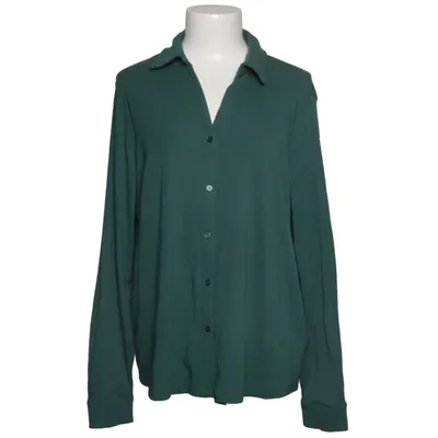 Shirt (Green) from Women's Collection by Tchibo Cotton, Elastane, Viscose