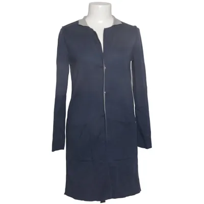 Cardigan (Blue, Gray) from Strandfein Cashmere, Polyamide, Polyester, Viscose