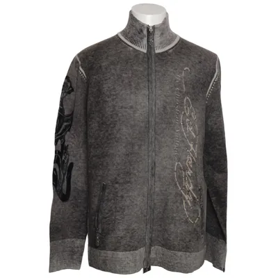 Cardigan (Ehm585) from Ed Hardy by Christian Audigier Polyamide, Wool