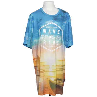 T-shirt (Blå, Flerfärgad) från Skate Nation Polyester