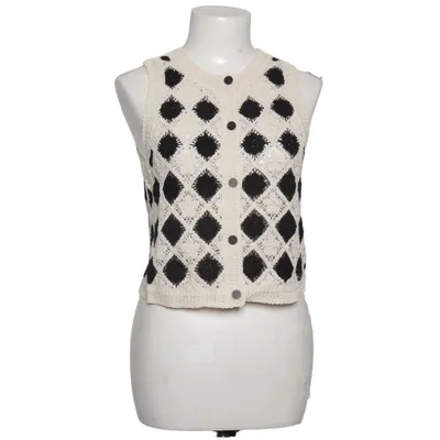 Vest (Black, White) from Sézane Cotton