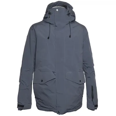 Parka (Gray) from Reserved Polyamide, Polyester