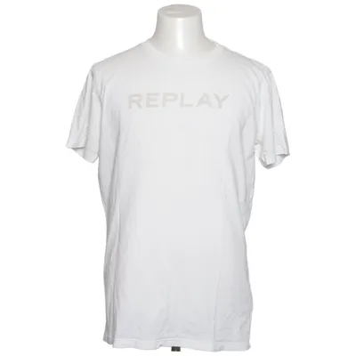 T-shirt (Wit) van Replay Katoen