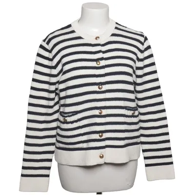 Cardigan (White, Black) from Zara Cotton, Polyester