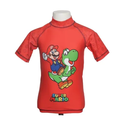 Swim shirt (Red, Multicolored) from Super Mario Elastane, Recycled polyester