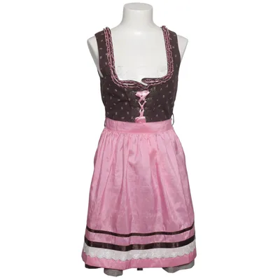 Dirndl (Rosa, Brun, Vit) från Fuchs Trachtenmoden