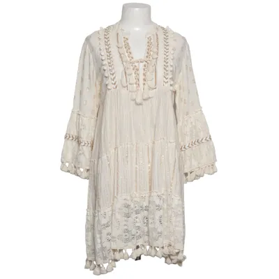 Dress (Beige) from Gold & Silver Cotton
