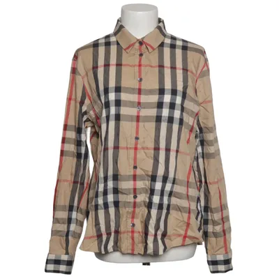 Shirt (Beige, Zwart, Rood) van Burberry Brit Katoen, Elastaan