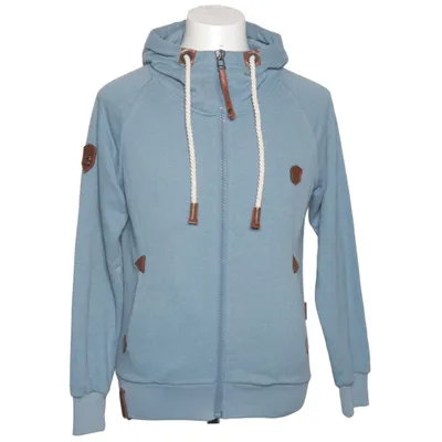 Capuchon sweater (Blauw) van Naketano Katoen, Polyester, Polyurethaan